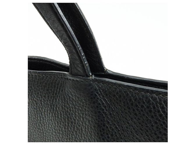 Borsa Tote e Borsa a Spalla PRADA in pelle di vitello con logo Nero - vista 18