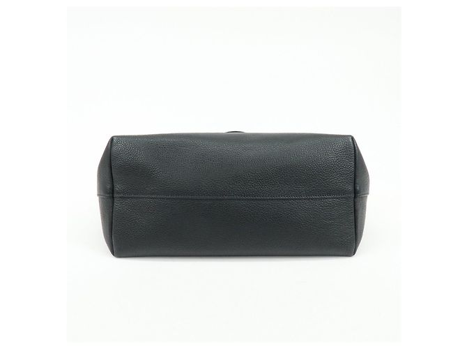 Borsa Tote e Borsa a Spalla PRADA in pelle di vitello con logo Nero - vista 5