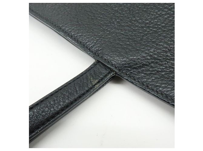Borsa Tote e Borsa a Spalla PRADA in pelle di vitello con logo Nero - vista 9