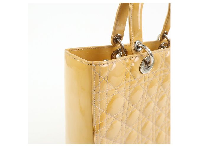 Christian Dior Lady Dior Cannage Patent Leather 2Way Hand Shoulder Bag - vista 15