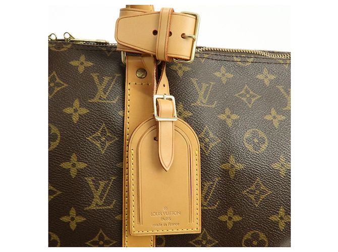 Louis Vuitton Monogram Keep All 50 Boston Bag Brown M41426 - vista 9