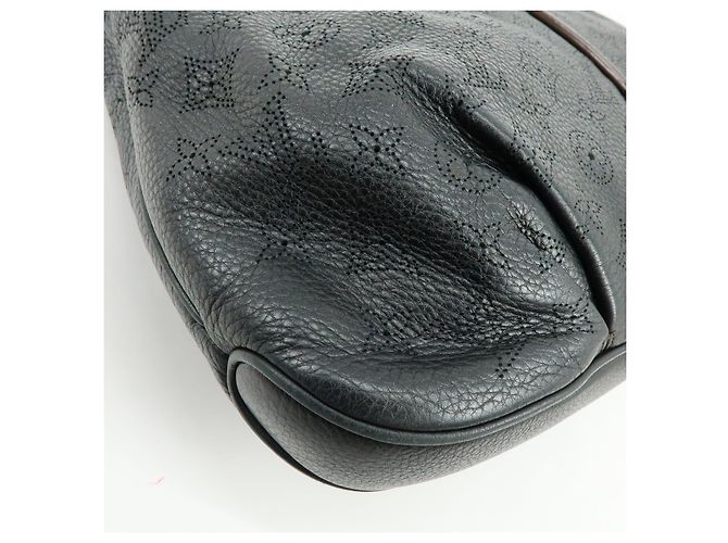 Louis Vuitton Monogram Mahina Selene MM 2Way Hand Bag Noir M93987 - vista 13