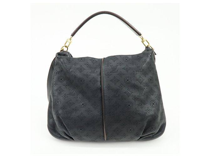 Louis Vuitton Monogram Mahina Selene MM 2Way Hand Bag Noir M93987 - vista 2