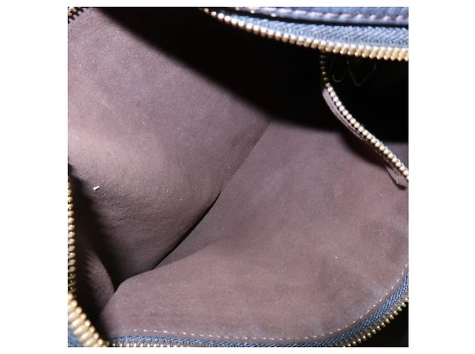 Louis Vuitton Monogram Mahina Selene MM 2Way Hand Bag Noir M93987 - vista 22