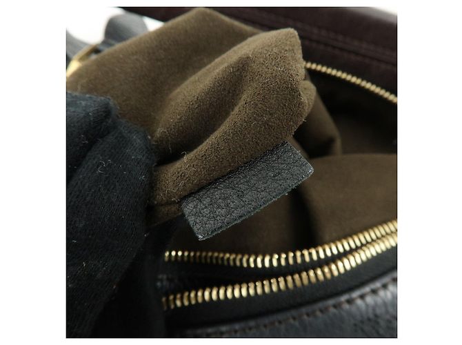Louis Vuitton Monogram Mahina Selene MM 2Way Hand Bag Noir M93987 - vista 24