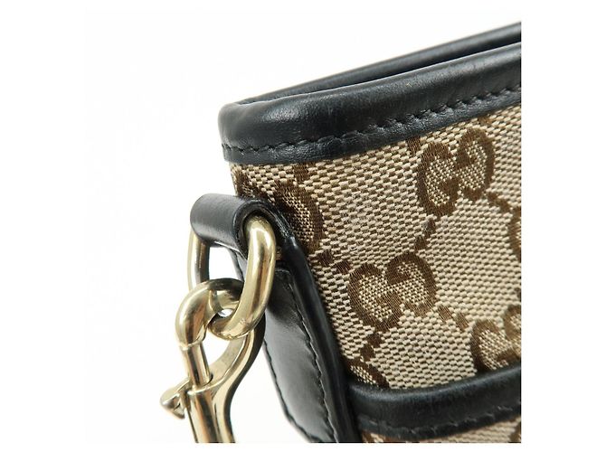 Borsa a tracolla GUCCI Sherry GG Canvas Leather 388926 - vista 16