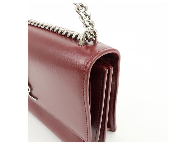 Autre Marque SAINT LAURENT PARIS Cassandra Sunset Medium Leather Shoulder Bag 442906 - vista 11