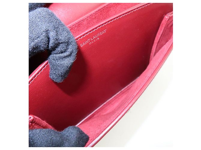 Autre Marque SAINT LAURENT PARIS Cassandra Sunset Medium Leather Shoulder Bag 442906 - vista 16