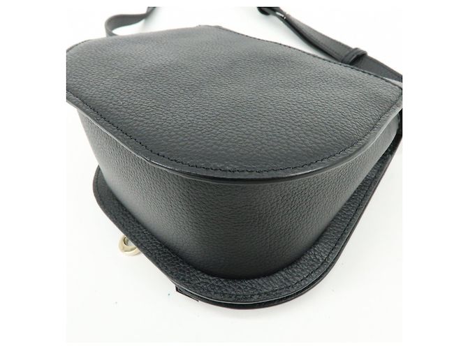 Chloé Borsa a spalla e crossbody Chloe Alphabet in pelle Nero - vista 11