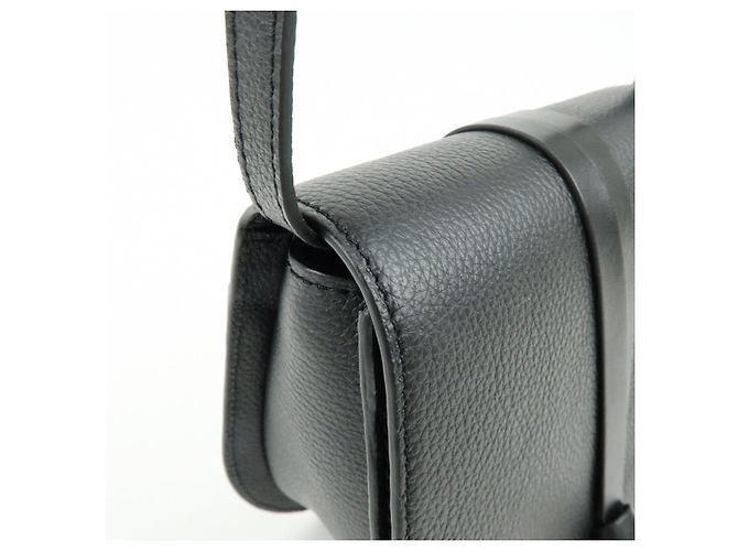 Chloé Borsa a spalla e crossbody Chloe Alphabet in pelle Nero - vista 13