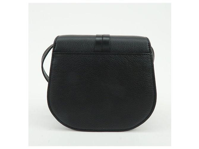 Chloé Borsa a spalla e crossbody Chloe Alphabet in pelle Nero - vista 2