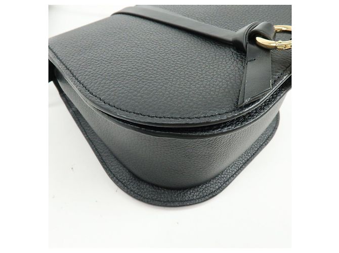 Chloé Borsa a spalla e crossbody Chloe Alphabet in pelle Nero - vista 8