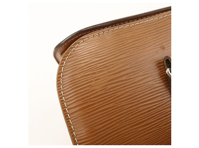 Louis Vuitton Epi Soufflot Leather Shoulder Hand Bag Canelle M52861 - vista 14
