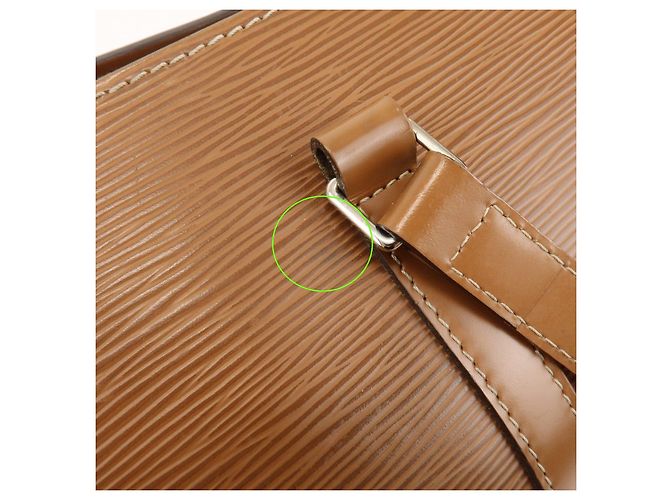 Louis Vuitton Epi Soufflot Leather Shoulder Hand Bag Canelle M52861 - vista 17