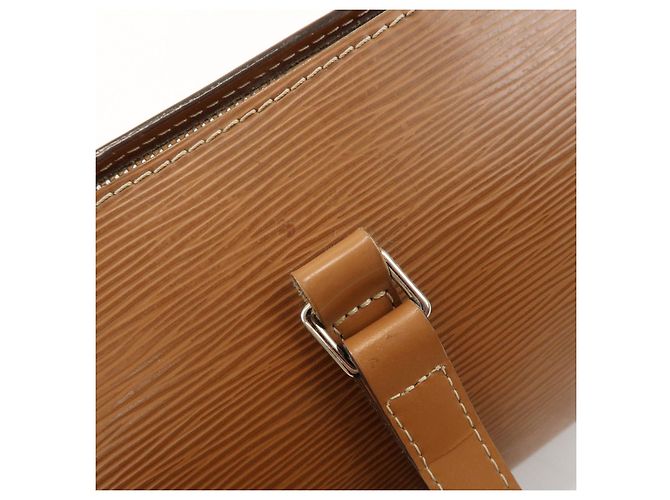 Louis Vuitton Epi Soufflot Leather Shoulder Hand Bag Canelle M52861 - vista 9
