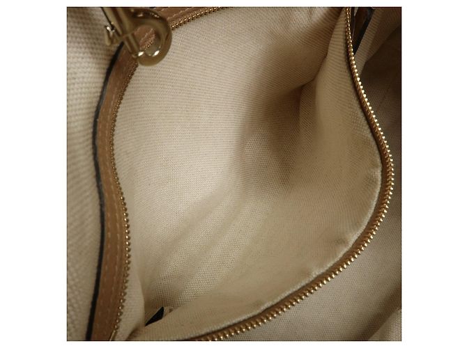 GUCCI SOHO Borsa a tracolla in tela e pelle con G intrecciate 308982 - vista 21