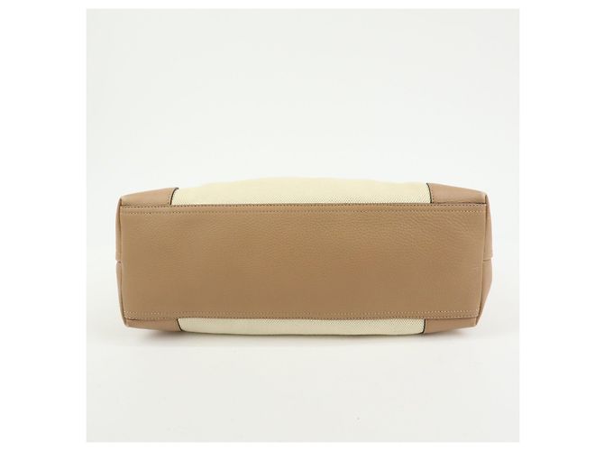 GUCCI SOHO Borsa a tracolla in tela e pelle con G intrecciate 308982 - vista 5