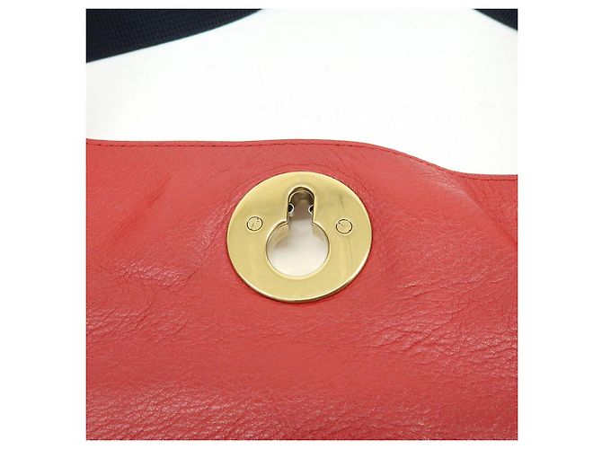 Autre Marque SAINT LAURENT PARIS Borsa a tracolla Muse Two in pelle rossa 265707 - vista 19