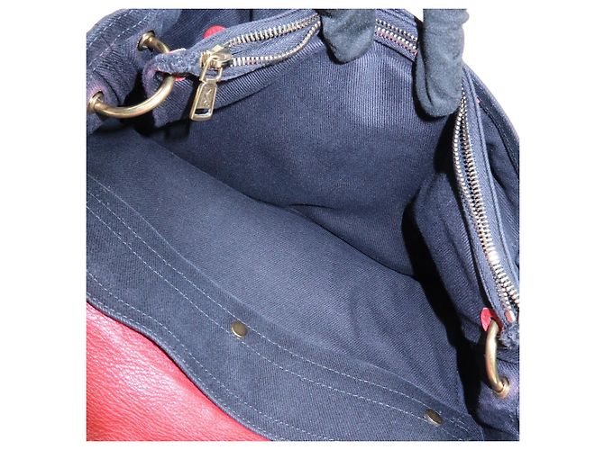 Autre Marque SAINT LAURENT PARIS Borsa a tracolla Muse Two in pelle rossa 265707 - vista 21