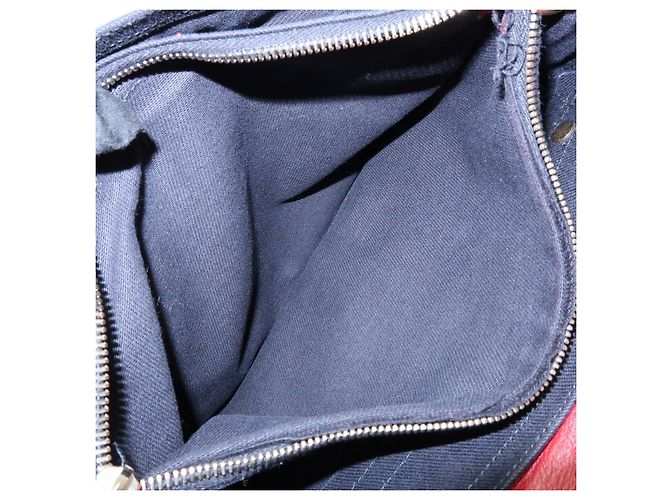 Autre Marque SAINT LAURENT PARIS Borsa a tracolla Muse Two in pelle rossa 265707 - vista 22