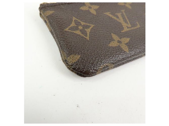 Louis Vuitton Monogram Pochette Cles Coin Case Key Case Brown M62650 - vista 6