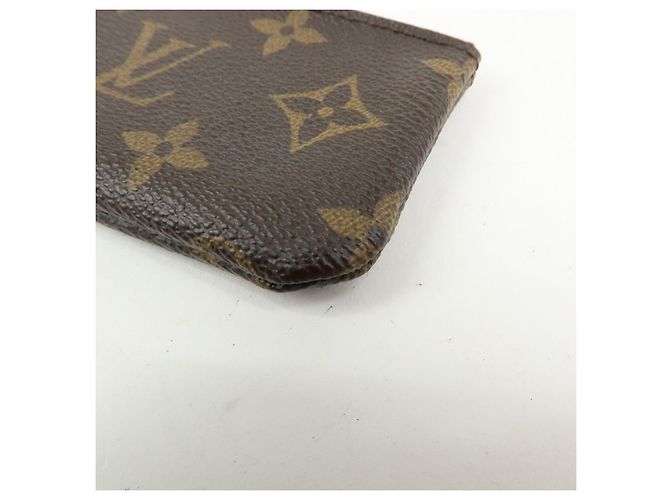 Louis Vuitton Monogram Pochette Cles Coin Case Key Case Brown M62650 - vista 7