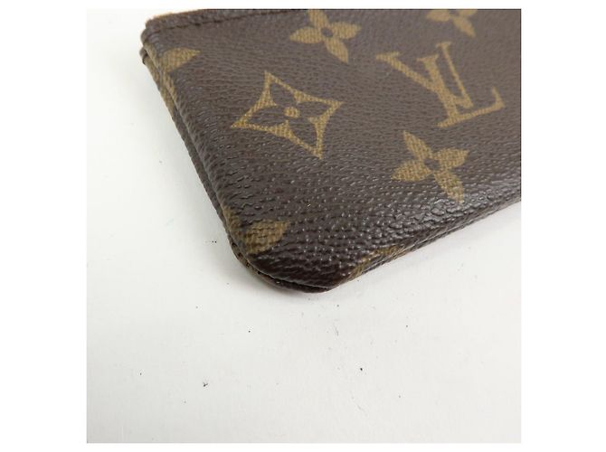 Louis Vuitton Monogram Pochette Cles Coin Case Key Case Brown M62650 - vista 8
