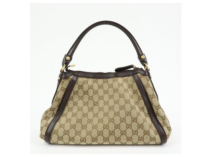 Borsa a tracolla GUCCI Scarlett Interlocking G GG Canvas Leather 282298 - vista 2