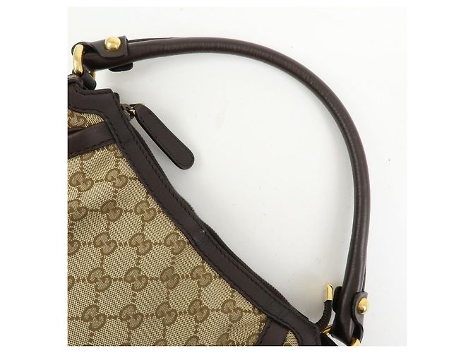 Borsa a tracolla GUCCI Scarlett Interlocking G GG Canvas Leather 282298 - vista 6