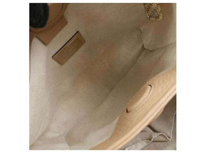 GUCCI Bamboo Flora Canvas Leather 2Way Bag Japan Limited Ivory 336032 - vista 20