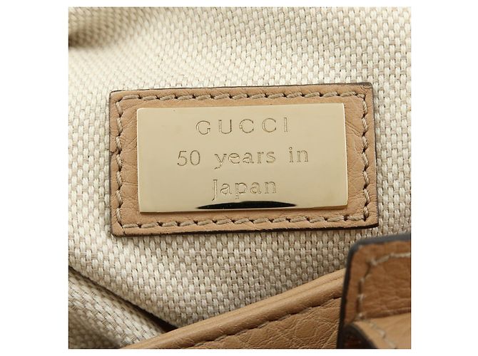 GUCCI Bamboo Flora Canvas Leather 2Way Bag Japan Limited Ivory 336032 - vista 24