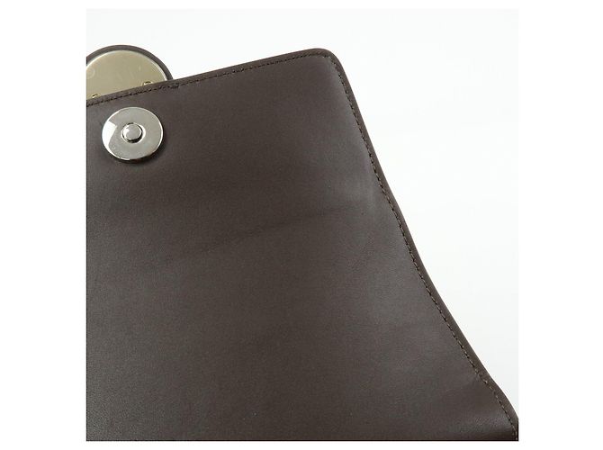 Chloé Chloe Tess Small Canvas Leather 2Way Bag Hand Bag Brown Green - vista 21