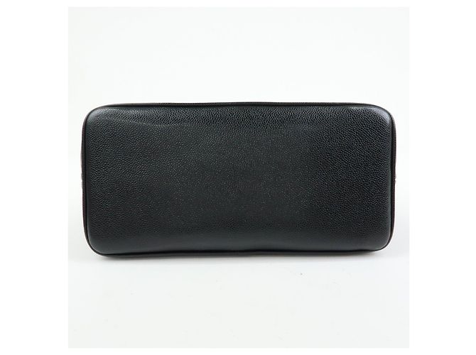 Borsa Tote CHANEL Medallion Matelasse COCO Mark Caviarskin Nera A01804 - vista 5