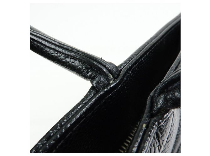 Borsa Tote CHANEL Medallion Matelasse COCO Mark Caviarskin Nera A01804 - vista 7