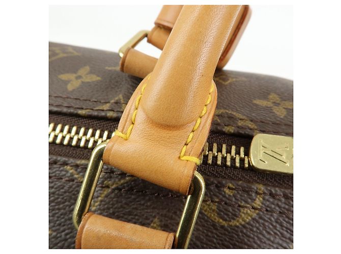 Louis Vuitton Keep All Bandouliere 55 Boston Bag Brown M41414 - vista 10