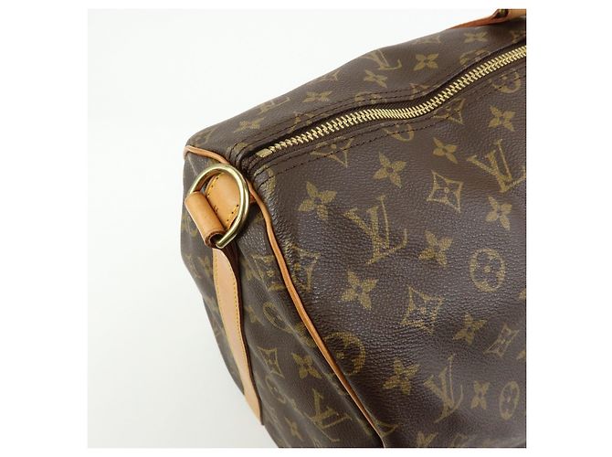 Louis Vuitton Keep All Bandouliere 55 Boston Bag Brown M41414 - vista 14