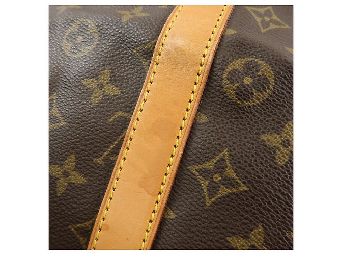 Louis Vuitton Keep All Bandouliere 55 Boston Bag Brown M41414 - vista 19