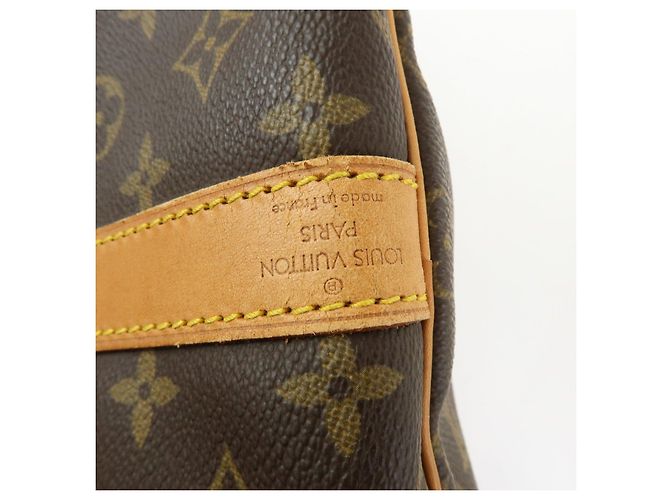 Louis Vuitton Keep All Bandouliere 55 Boston Bag Brown M41414 - vista 23