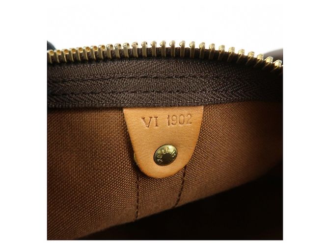 Louis Vuitton Keep All Bandouliere 55 Boston Bag Brown M41414 - vista 24