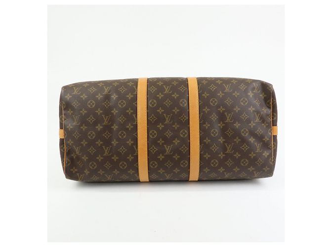 Louis Vuitton Keep All Bandouliere 55 Boston Bag Brown M41414 - vista 5
