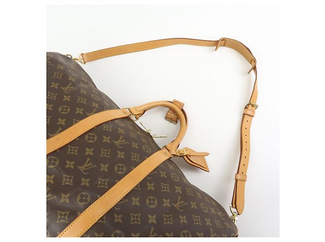 Louis Vuitton Keep All Bandouliere 55 Boston Bag Brown M41414 - vista 6