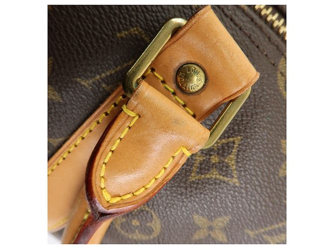 Louis Vuitton Keep All Bandouliere 55 Boston Bag Brown M41414 - vista 9