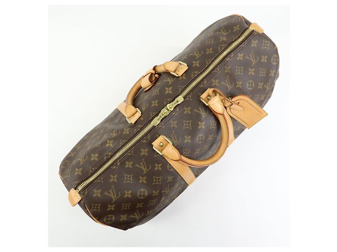 Louis Vuitton Monogram Keep All 50 Boston Bag Brown M41426 - vista 16
