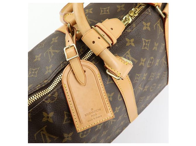 Louis Vuitton Monogram Keep All 50 Boston Bag Brown M41426 - vista 19