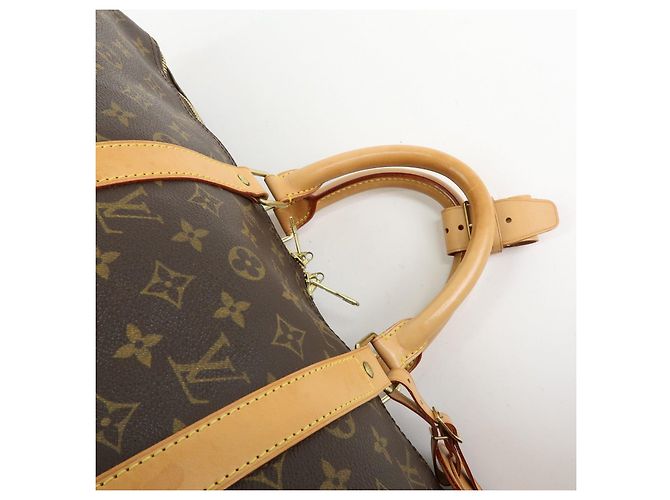 Louis Vuitton Monogram Keep All 50 Boston Bag Brown M41426 - vista 6