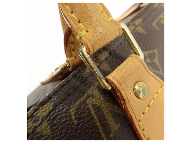 Louis Vuitton Monogram Speedy 40 Borsa a Mano Borsa Boston Marrone M41522 - vista 10