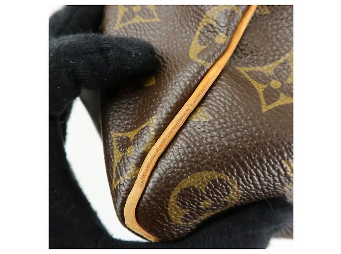 Louis Vuitton Monogram Speedy 40 Borsa a Mano Borsa Boston Marrone M41522 - vista 18