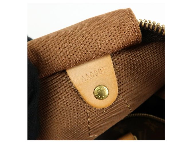 Louis Vuitton Monogram Speedy 40 Borsa a Mano Borsa Boston Marrone M41522 - vista 24