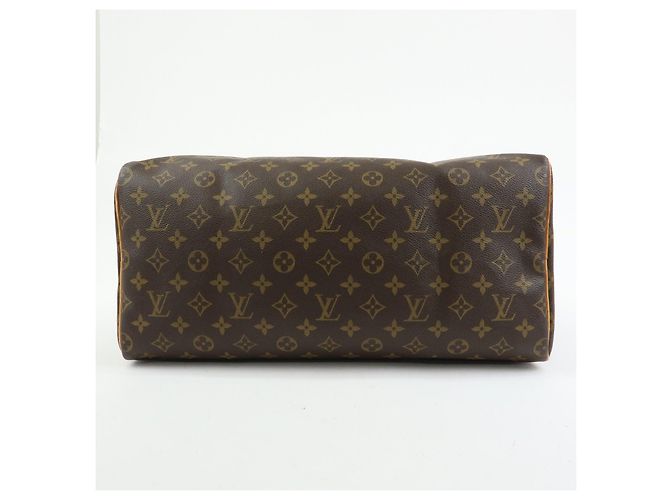 Louis Vuitton Monogram Speedy 40 Borsa a Mano Borsa Boston Marrone M41522 - vista 5