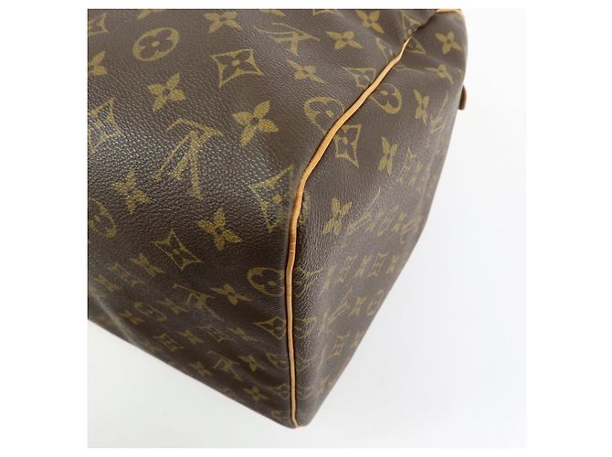 Louis Vuitton Monogram Keep All 55 Boston Bag Brown M41424 - vista 11
